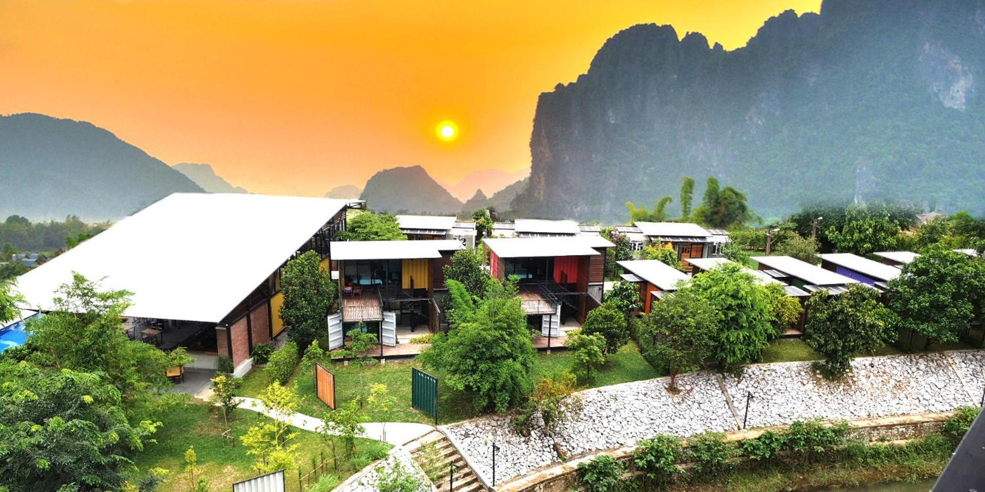 Kong Resort Vangvieng Vang Vieng Bagian luar foto